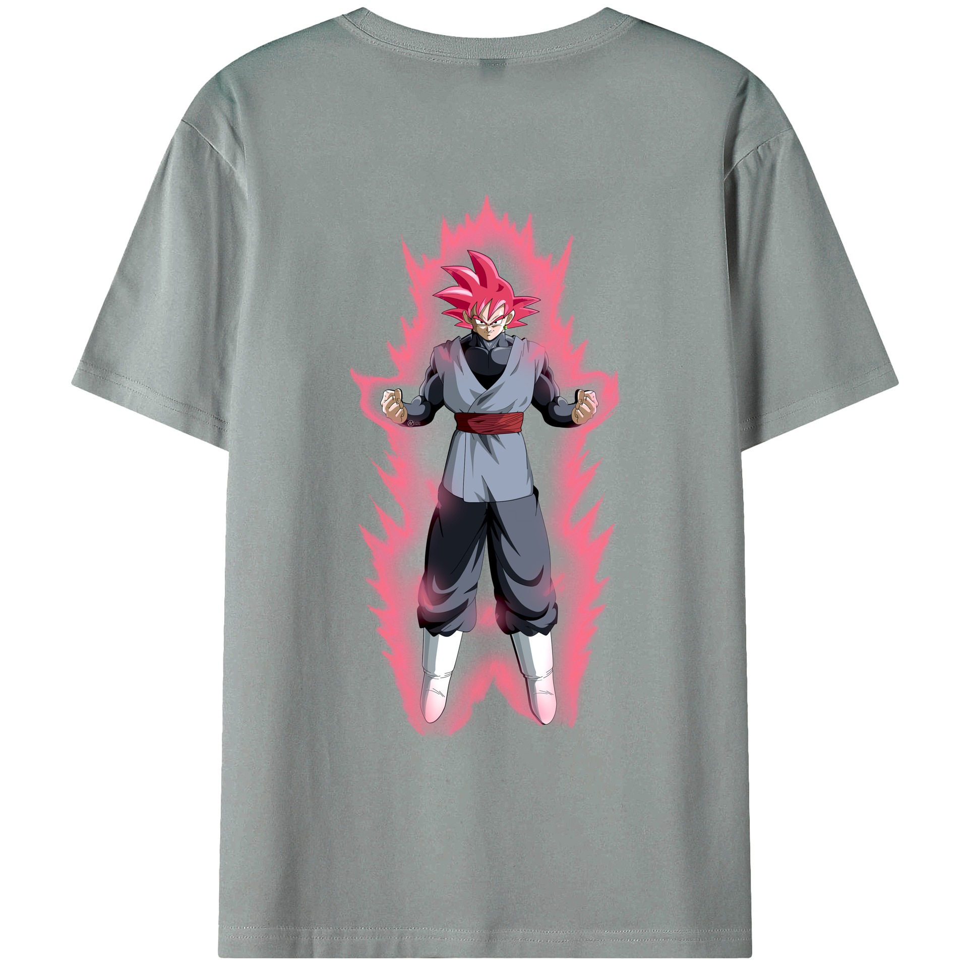 （画像用） ドラゴンボール ベジット DRAGON BALL Vegetto 綿100％ メンズ半袖Tシャツ（バックプリント） 通気性